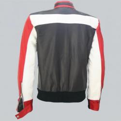 Handmade Cowhide Leather Men's Biker Jacket	 Handmade Cowhide Leather Men's Biker Jacket