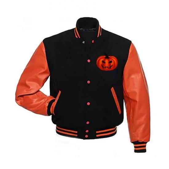 Happy Halloween Letterman Jacket