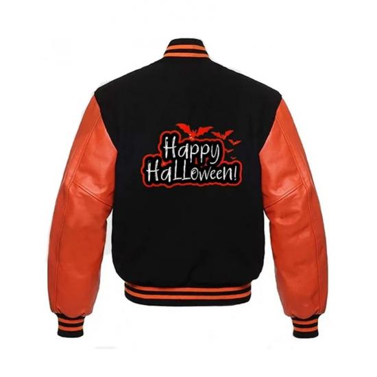 Happy Halloween Letterman Jacket