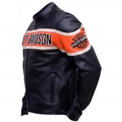 Harley Davidson Biker Leather Jacket Victoria Lane Style Motorcycle Top	 Harley Davidson Biker Leather Jacket Victoria Lane Style Motorcycle Top