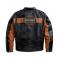 Harley Davidson Distressed Biker Leather Jacket	