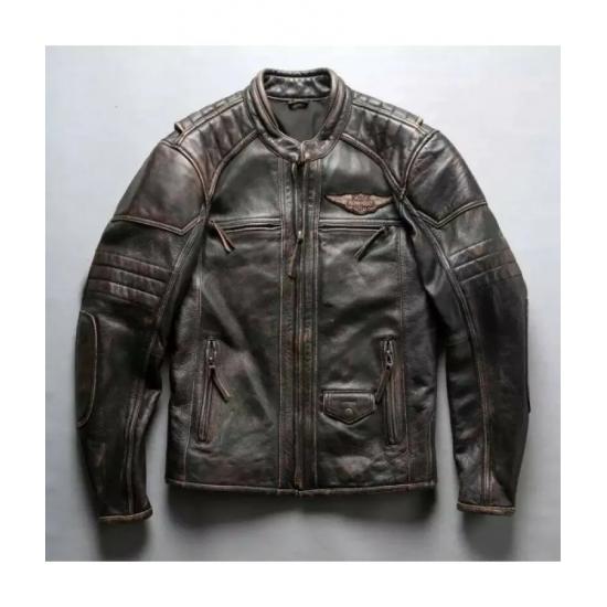 Harley Davidson Passion VELOCITY Biker Leather Jacket