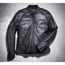 Harley Davidson Reflective Skull Leather Jacket	 Harley Davidson Reflective Skull Leather Jacket