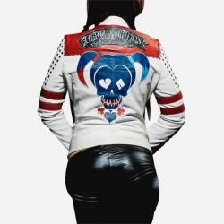 Harley Quinn Daddy’s Lil Monster Leather Jacket	 Harley Quinn Daddy’s Lil Monster Leather Jacket