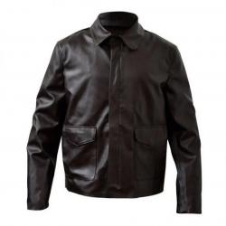 Harrison Ford Indiana Jones Genuine Leather Jacket	 Harrison Ford Indiana Jones Genuine Leather Jacket