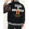 Headgear Tyson Vs Holyfield Black Varsity Letterman Jacket	