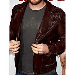 Hot Tub Time Machine 2 Premiere Chris Pratt Leather Jacket	