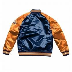 Houston Astros Blue And Orange Satin Jacket	 Houston Astros Blue And Orange Satin Jacket