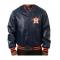 Houston Astros Blue Leather Jacket	
