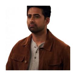 How I Met Your Father 2022 Suraj Sid Brown Jacket	