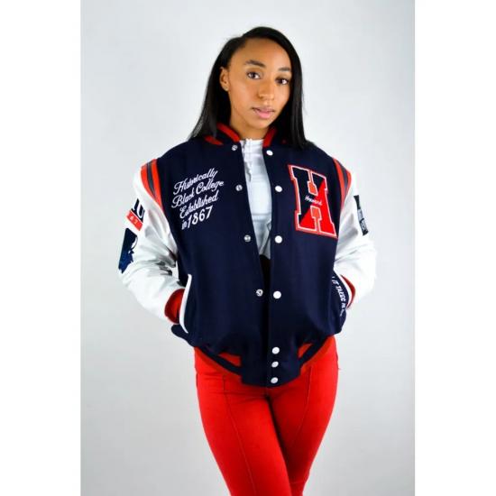 Howard University Motto 2.0 Varsity Jacket