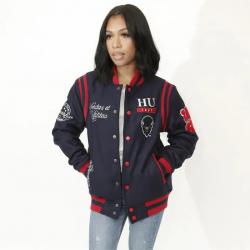 Howard University Unisex Varsity Jacket	 Howard University Unisex Varsity Jacket