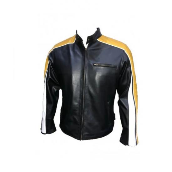 Hulk Hogan Biker Leather Jacket