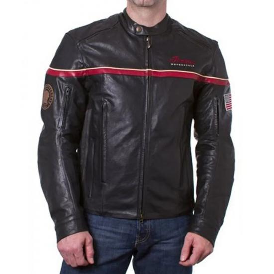 Indian Freeway Motorcycle Leather Jacket