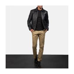 Inferno Black Leather Jacket	