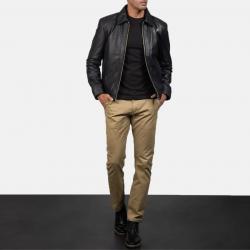 Inferno Black Leather Jacket	 Inferno Black Leather Jacket