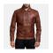 Inferno Brown Leather Jacket	