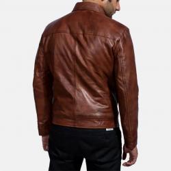 Inferno Brown Leather Jacket	 Inferno Brown Leather Jacket