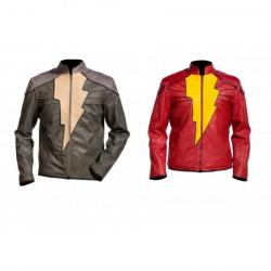 Injustice Gods Among Us Shazam Black Adam Leather Jacket	 Injustice Gods Among Us Shazam Black Adam Leather Jacket