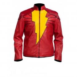 Injustice Gods Among Us Shazam Black Adam Leather Jacket	 Injustice Gods Among Us Shazam Black Adam Leather Jacket