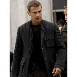Insurgent Theo James Black Jacket	