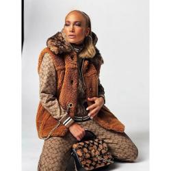 Jennifer Lopez Faux Fur Vest	