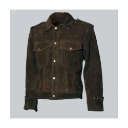 John Lennon Brown Suede Leather Jacket	