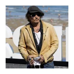 Johnny Depp Crock of Gold Few Rounds Leather Jacket	