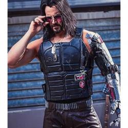 Johnny Silverhand Cyberpunk 2077 Vest	 Johnny Silverhand Cyberpunk 2077 Vest