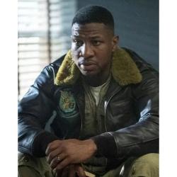 Jonathan Majors Devotion 2022 Leather Jacket	