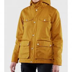 Kirsten Longacre Vigil Yellow Hooded Jacket	 Kirsten Longacre Vigil Yellow Hooded Jacket