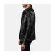 Legacy Black Leather Biker Jacket