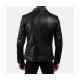 Legacy Black Leather Biker Jacket