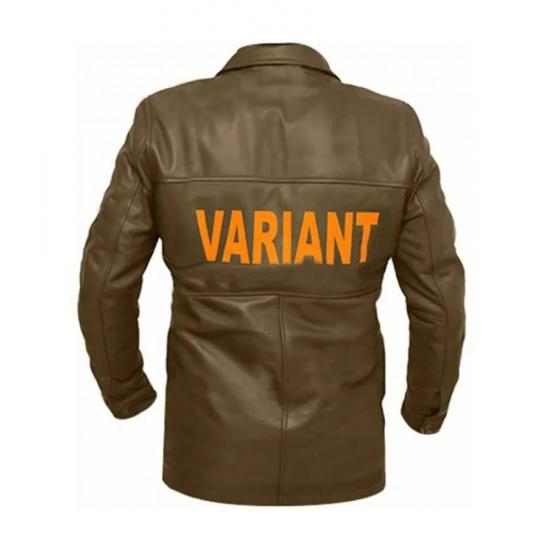 Loki 2021 TVA The Variant Cosplay Tom Hiddleston Prison Leather Jacket