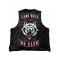 Lone Wolf Biker Leather Vest	