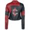 Margot Robbie Suicide Squad 2 Harley Quinn 2021 Cosplay Costume Short Leather Jacket	