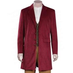 Martin Freeman The Hobbit Maroon Coat	