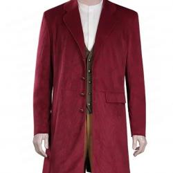 Martin Freeman The Hobbit Maroon Coat	