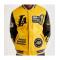 Mash Up Los Angeles Lakers Varsity Yellow and Black Jacket	